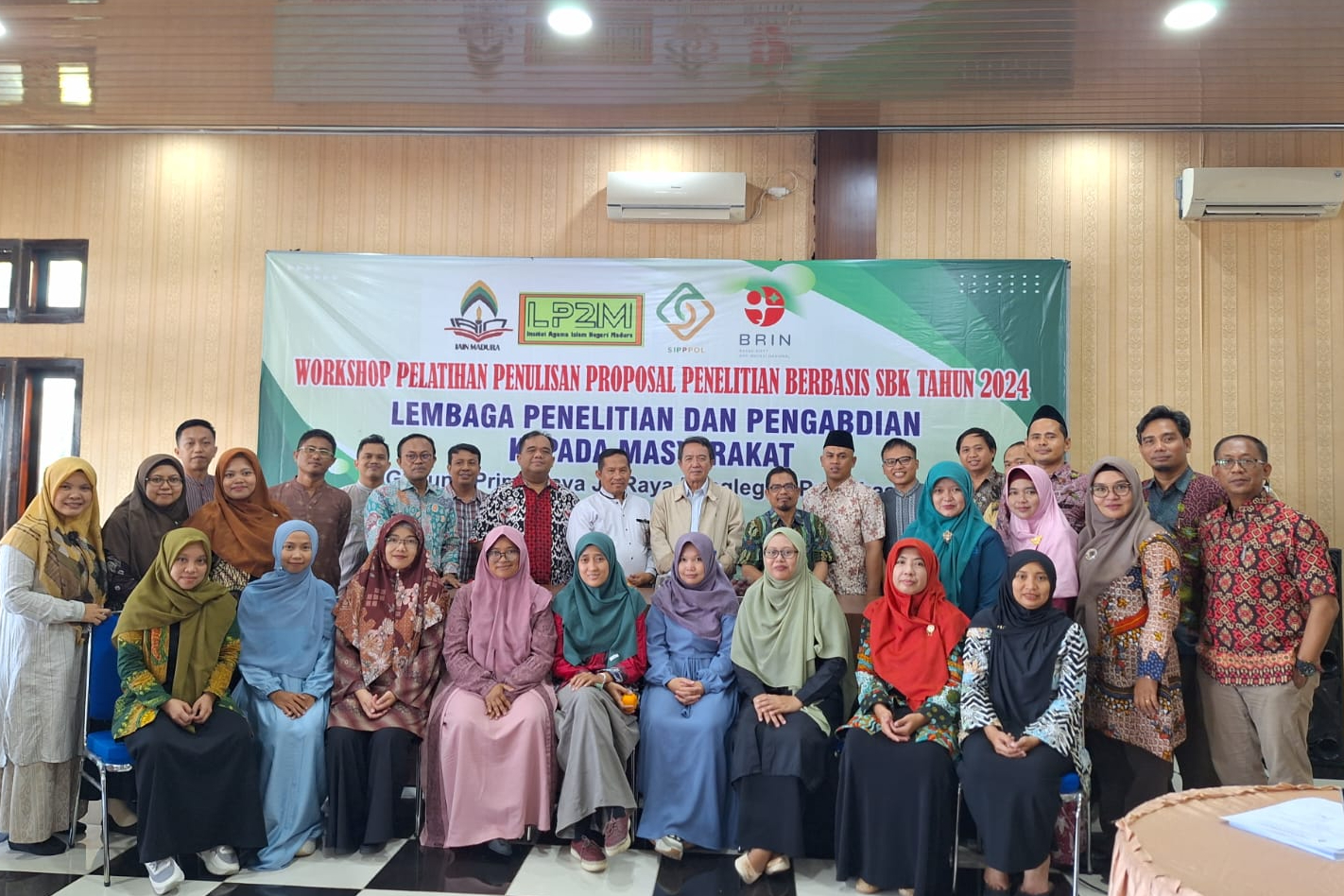 KEMITRAAN BRIN DENGAN IAIN MADURA: LP2M IAIN MADURA LAKUKAN WORKSHOP PENYUSUNAN PROPOSAL PENELITIAN
