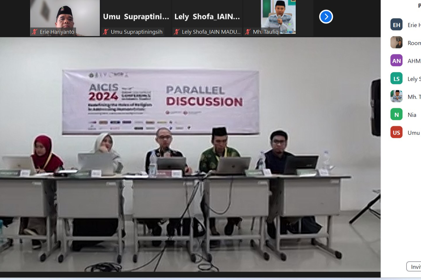 Invited panel Jurnal Al-Ihkam IAIN Madura Sukses di Ajang AICIS Semarang