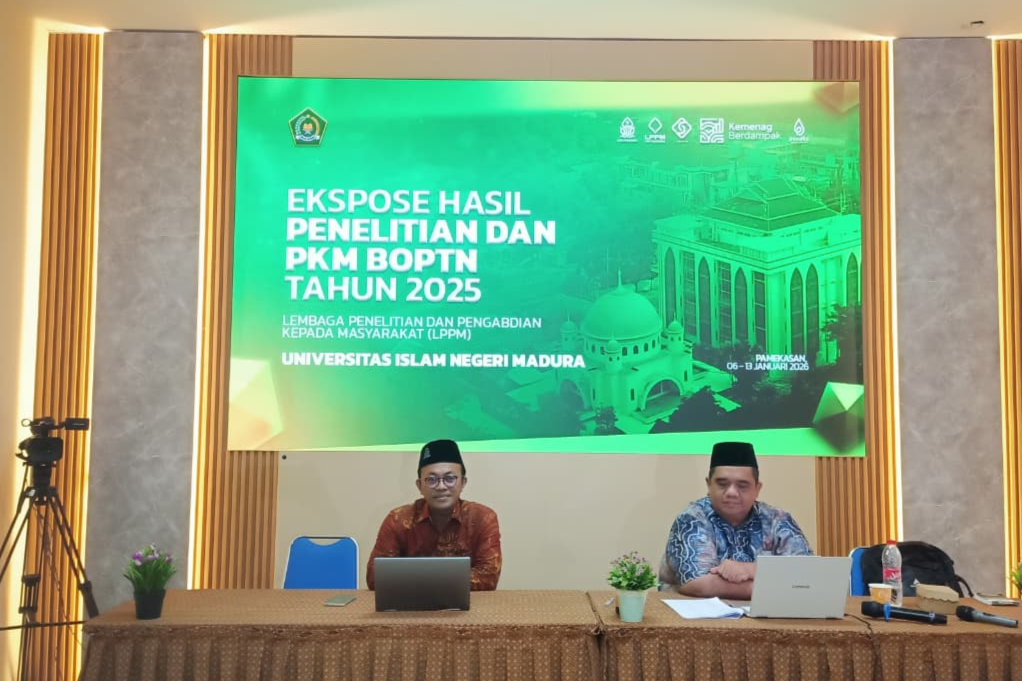 LP2M UIN Madura Sajikan Expose Penelitian BOPTN 2025 untuk Penguatan  Riset Akademik